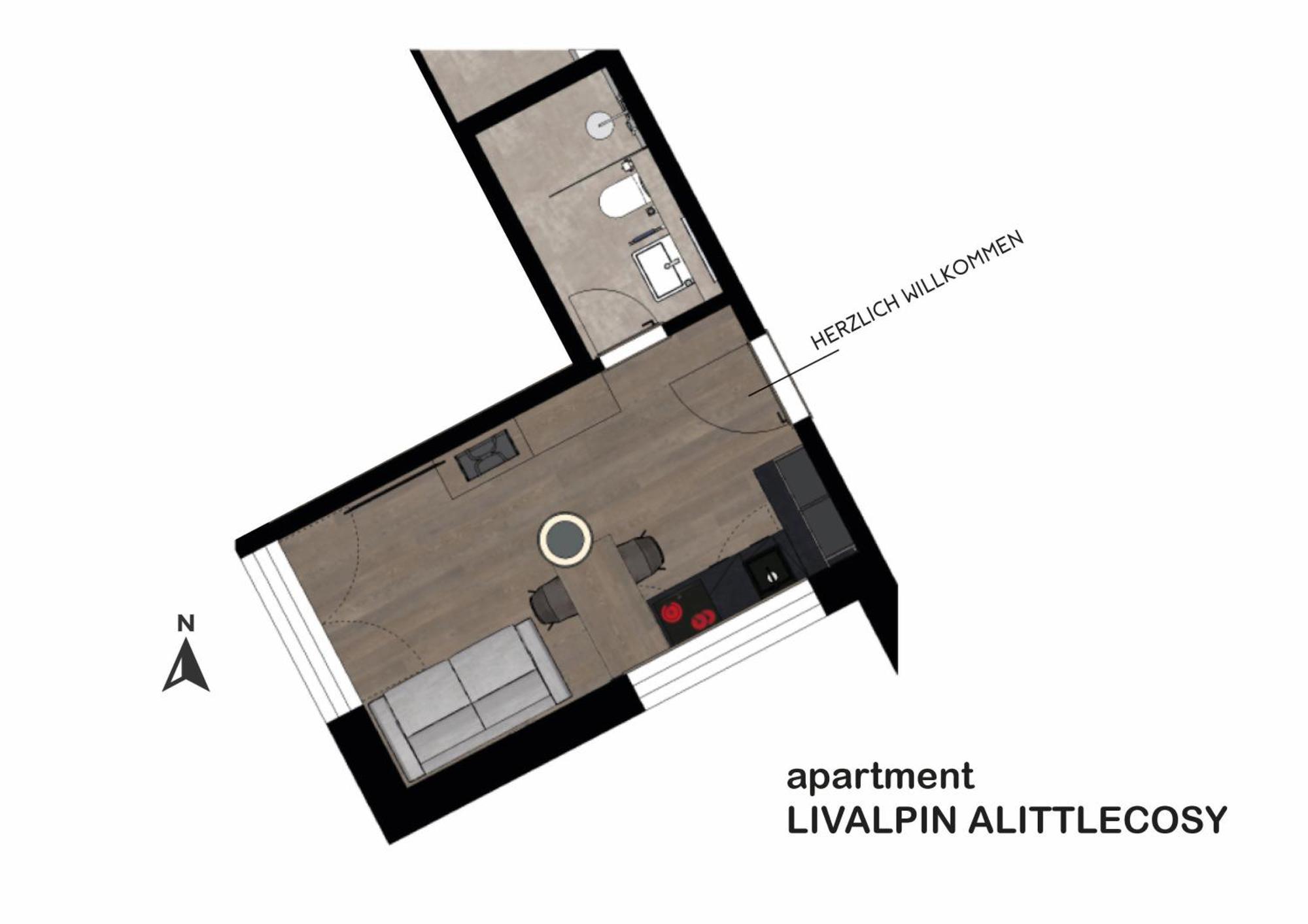 شقة Livalpin Alittlecosy جارمش بارتنكيرشن المظهر الخارجي الصورة